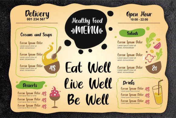 Yoghurt Black Font Poster 5