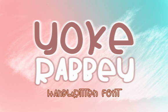 Yoke Rabbey Font Poster 1