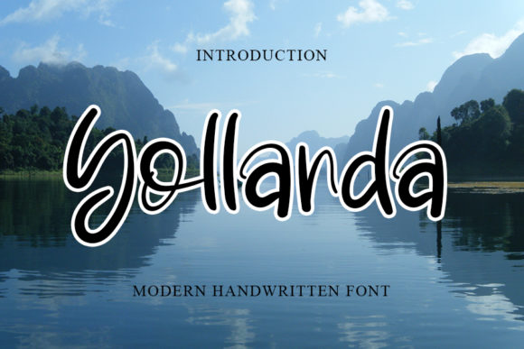 Yollanda Font Poster 1