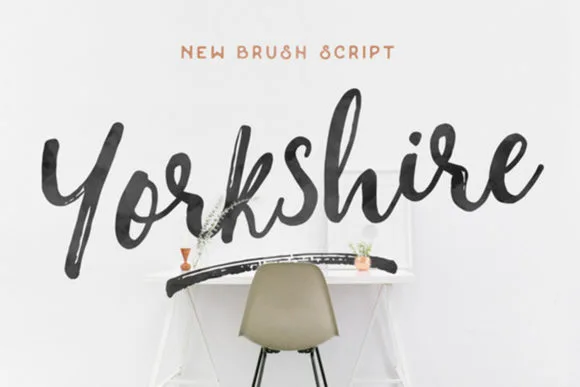 Yorkshire Font Yorkshire Font Poster 1