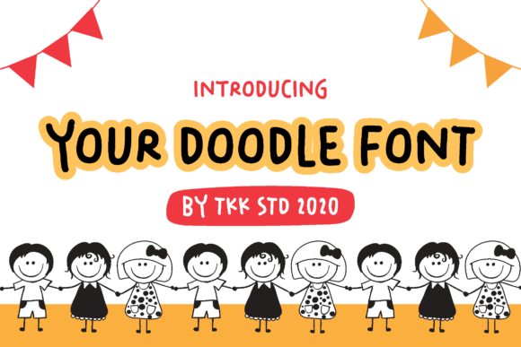 Your Doodle Font Poster 1