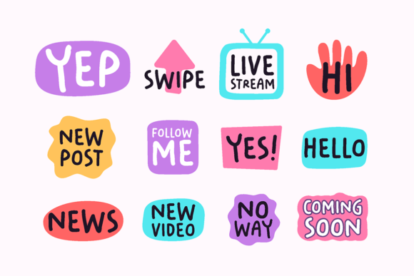 Your Doodle Font Poster 4