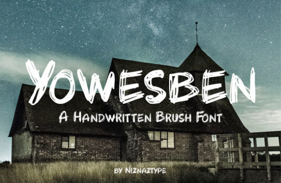 Yowesben Font Poster 1