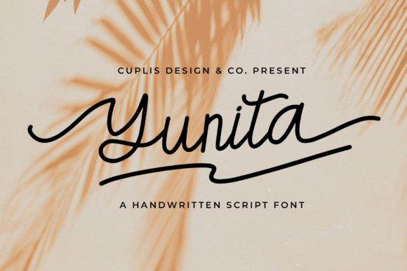 Yunita Font Poster 1