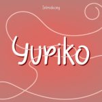 Yuriko Font Poster 1