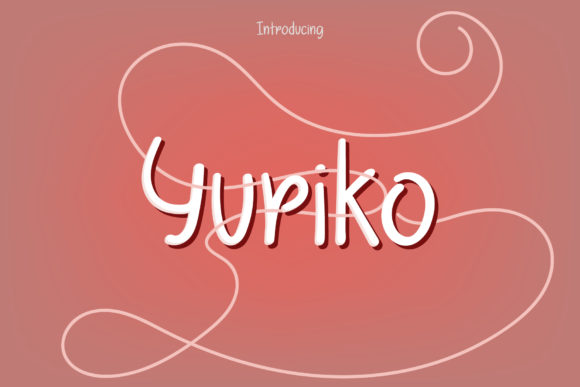 Yuriko Font Poster 1