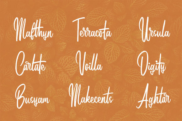 Yustin Font Poster 5