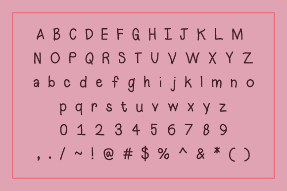 Zabani Font Poster 3
