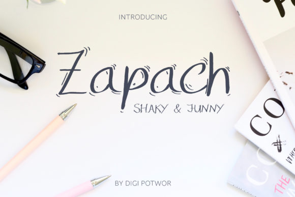 Zapach Font Poster 1