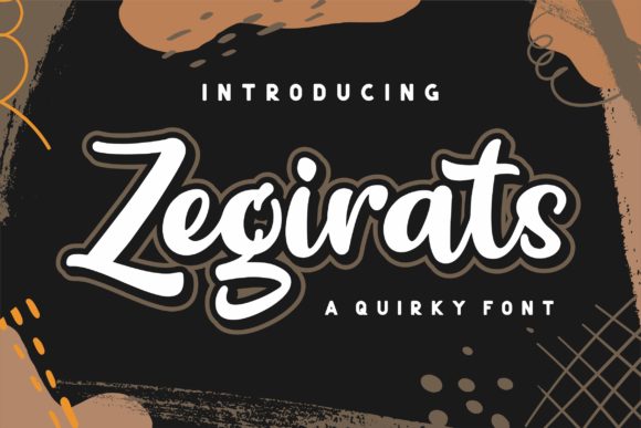 Zegirats Font