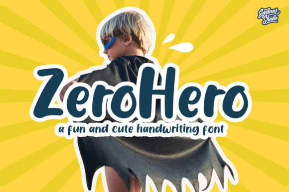 Zerohero Font Poster 1