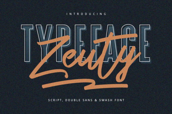 Zeuty Font Poster 1