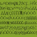 ZP Apfelstrudel Font Poster 4