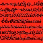 ZP Blitzed Font Poster 4