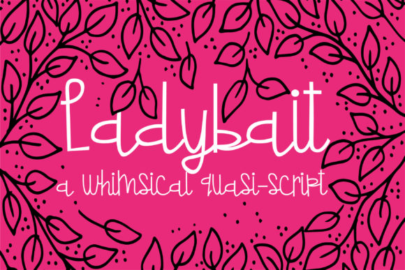 ZP Ladybait Font Poster 1