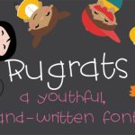 ZP Rugrats Font Poster 1