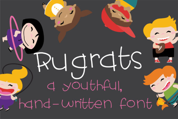 ZP Rugrats Font Poster 1