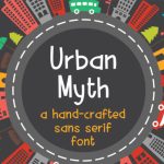 ZP Urban Myth Font Poster 1