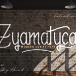 Zyamatyca Font Poster 1