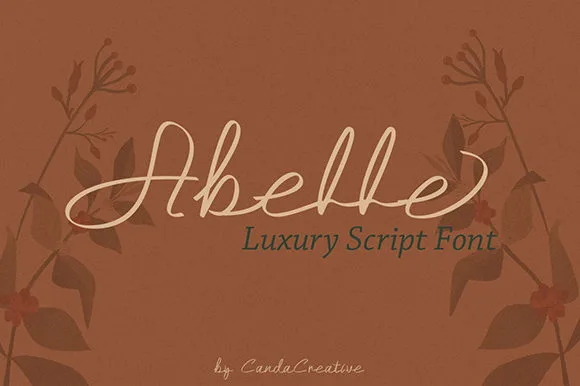 Abelle Font Abelle Font Poster 1
