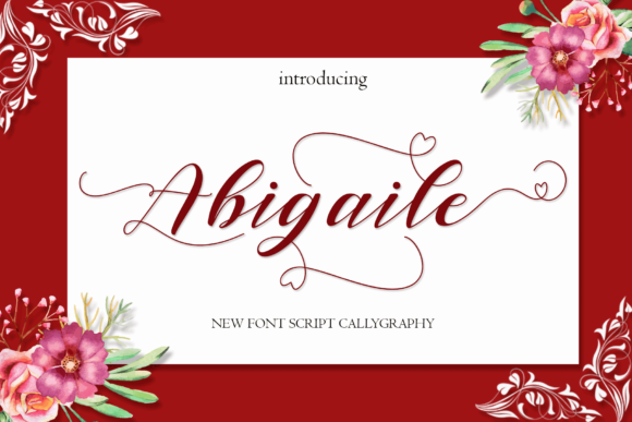 Abigaile Font Poster 1