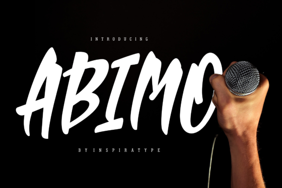 Abimo Font Poster 1