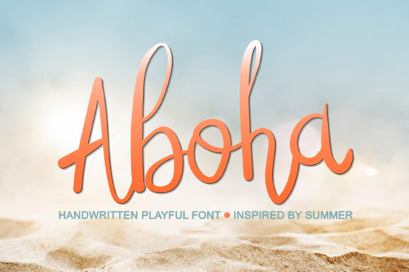 Aboha Font Poster 1