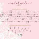 Adelaide Font Poster 10