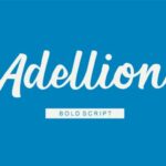 Adellion Font Poster 1