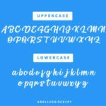 Adellion Font Poster 2