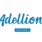 Adellion Font Poster 7