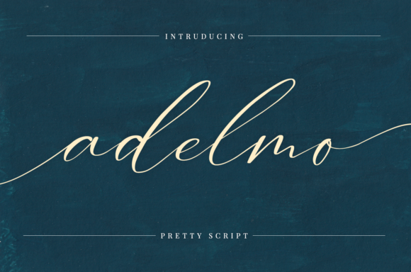 Adelmo Font Adelmo Font Poster 1