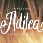 Adilea Font Poster 1