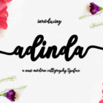 Adinda Font Poster 1