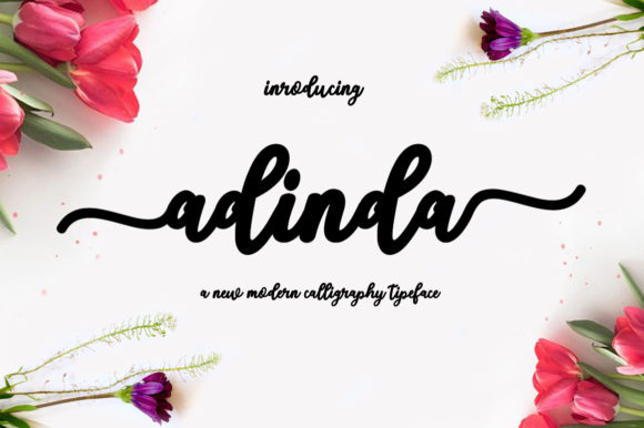 Adinda Font Poster 1
