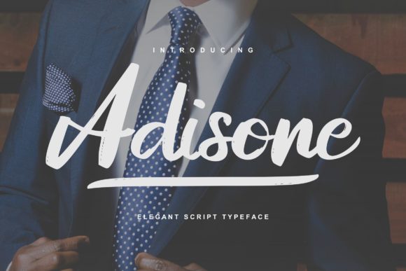 Adisone Font Poster 1
