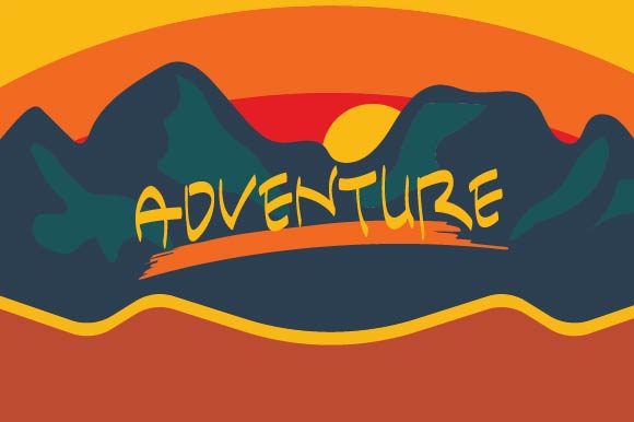 Adventure Font Poster 1