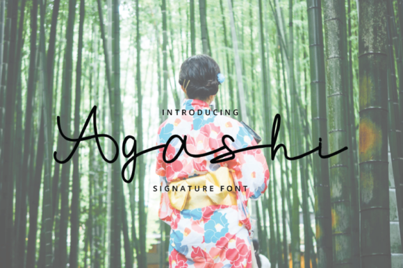 Agashi Font