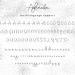 Aghnesta Trio Font Poster 10