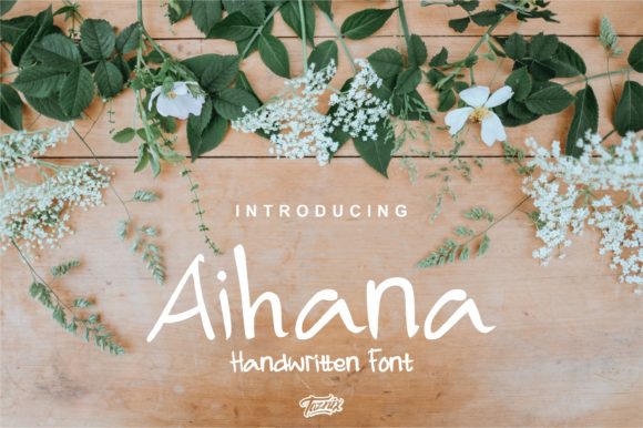 Aihana Handwritten Font