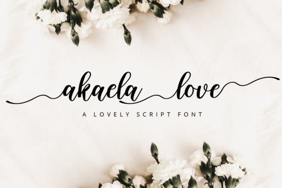 Akalea Love Font Poster 1