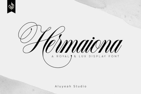 AL Hermaiona Font Poster 1