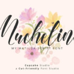 AL Muchelina Font Poster 1