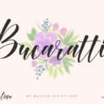 AL Muchelina Font Poster 5