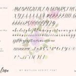 AL Muchelina Font Poster 6