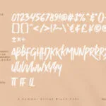 AL Rosheila Font Poster 11