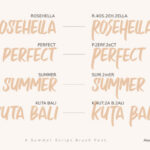 AL Rosheila Font Poster 9