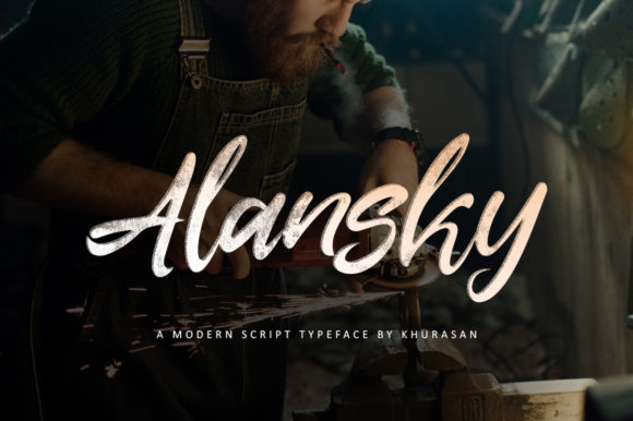 Alansky Font Poster 1