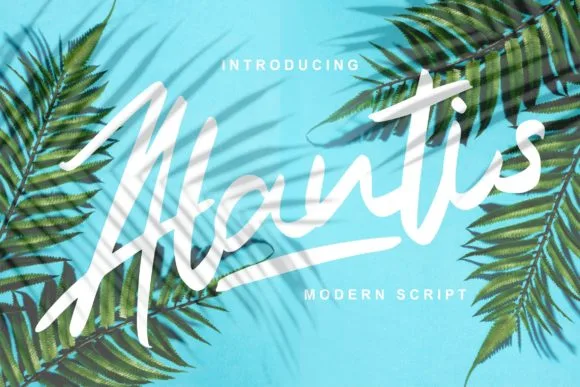 Alantis Font Alantis Font Poster 1