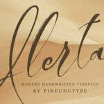 Alerta Font Poster 1